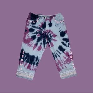 Hand painted & Tie dyed pants